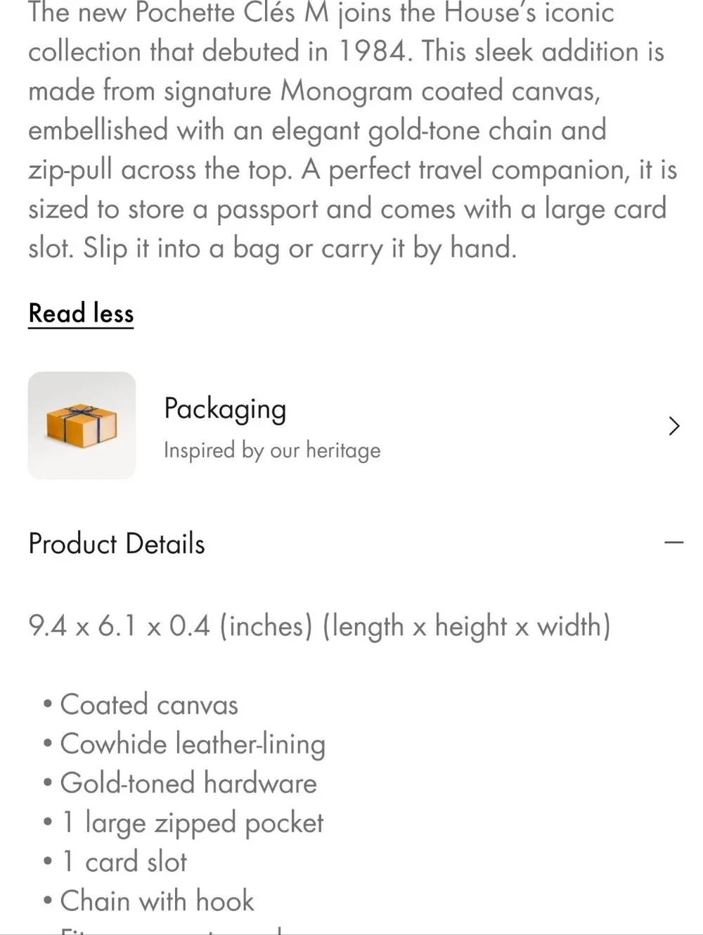 Louis Vuitton Key Pouch Medium Luxury Pouch For Essentials Brown Giftable.